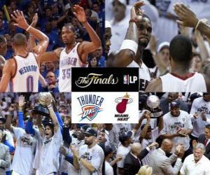 yapboz NBA Finalleri 2012 - Oklahoma City Thunder vs Miami Heat